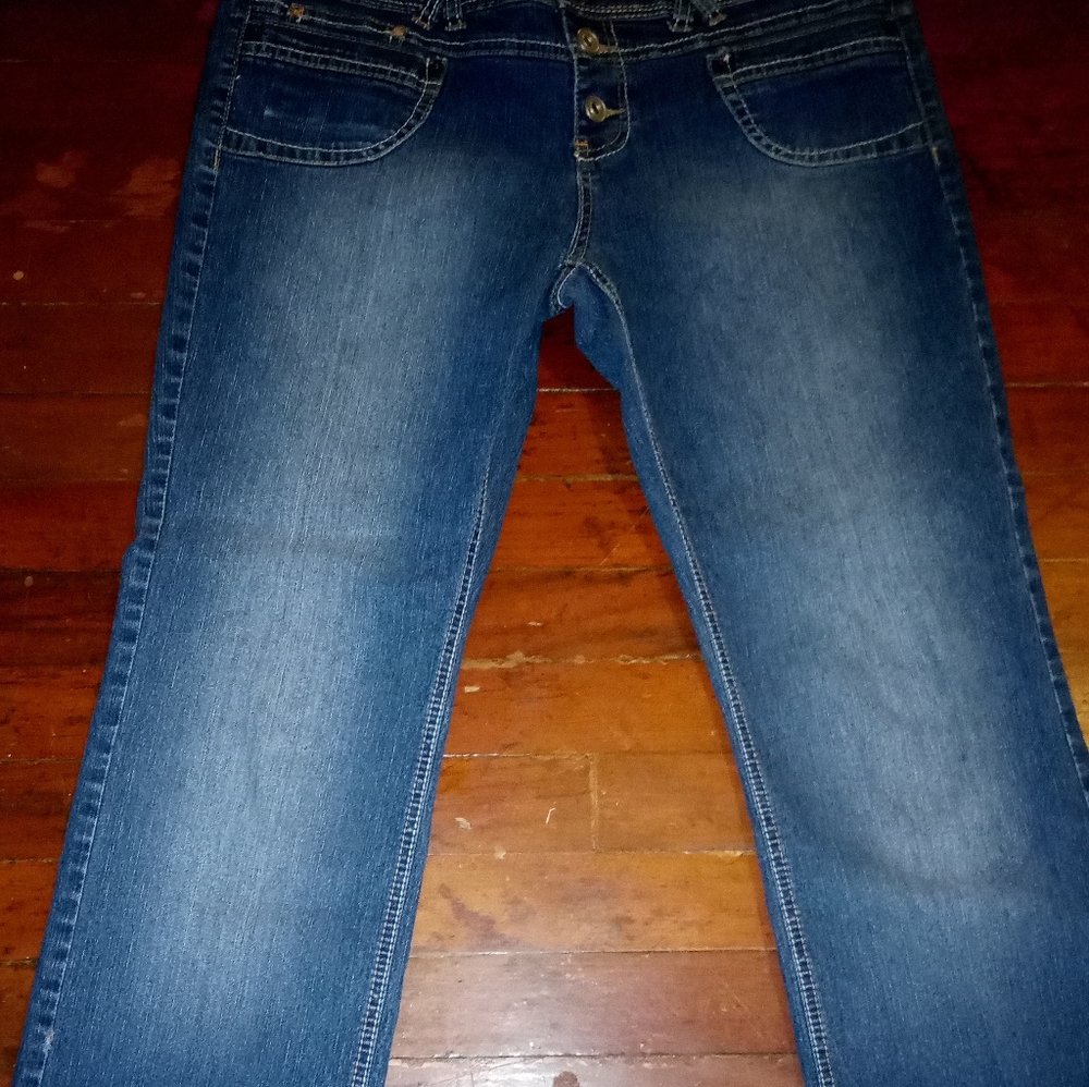 Women's blue jeans